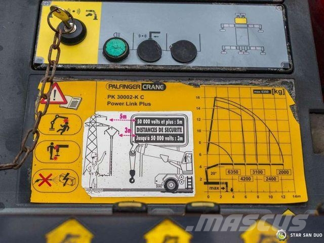 Mercedes-Benz ACTROS 4151 8x4 Palfinger PK 30002 K Crane Tipp 傾卸式卡車