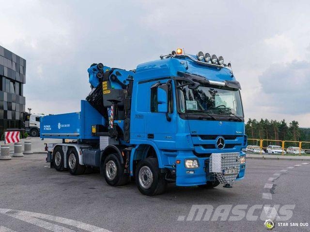 Mercedes-Benz ACTROS 4155 8x4 Palfinger PK 78002 Fly Jib 5th Автокранове