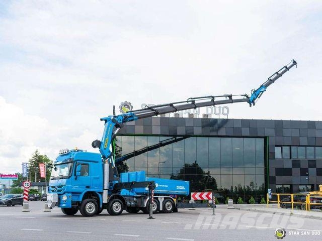 Mercedes-Benz ACTROS 4155 8x4 Palfinger PK 78002 Fly Jib 5th Автокранове