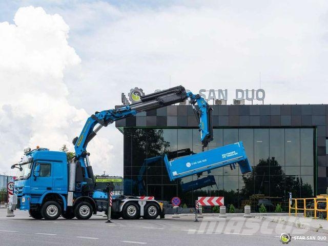 Mercedes-Benz ACTROS 4155 8x4 Palfinger PK 78002 Fly Jib 5th Автокранове