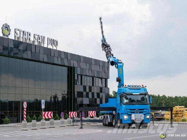 Mercedes-Benz ACTROS 4155 8x4 Palfinger PK 78002 Fly Jib 5th Автокранове