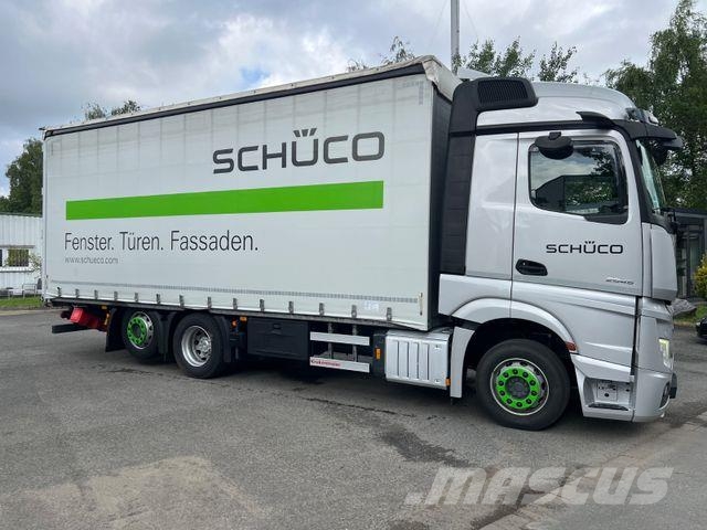 Mercedes-Benz Actros 5 2545 LL Retarder Hubdach Camiones de caja de lona
