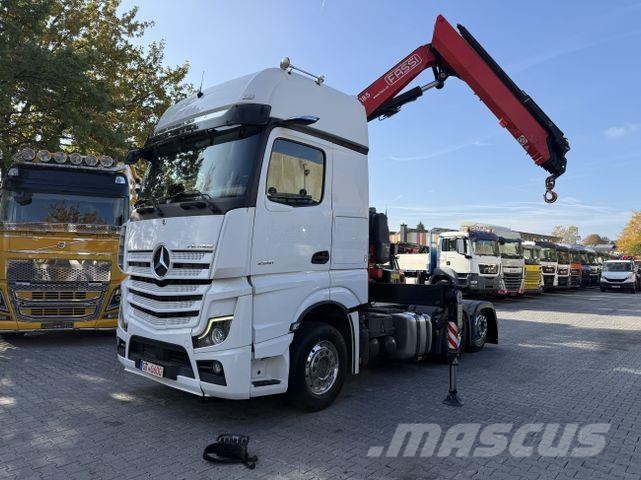 Mercedes-Benz Actros MP5 2551 6X2 Kran Fassi F185 牵引车