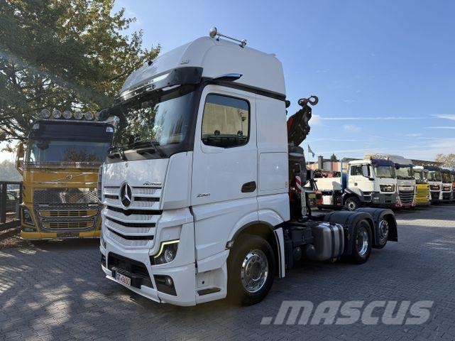 Mercedes-Benz Actros MP5 2551 6X2 Kran Fassi F185 牵引车