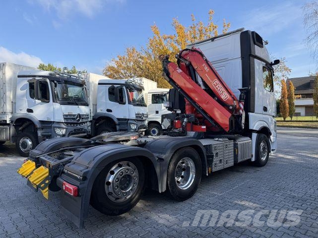 Mercedes-Benz Actros MP5 2551 6X2 Kran Fassi F185 牵引车