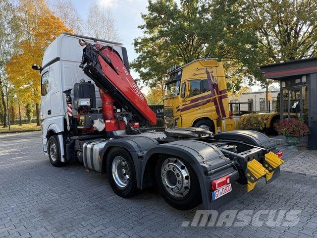 Mercedes-Benz Actros MP5 2551 6X2 Kran Fassi F185 牵引车