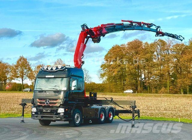 Mercedes-Benz Actros MP3 2650 6x4 Fassi F600 Camiones grúa