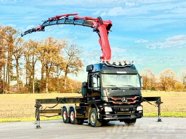 Mercedes-Benz Actros MP3 2650 6x4 Fassi F600 Camiones grúa