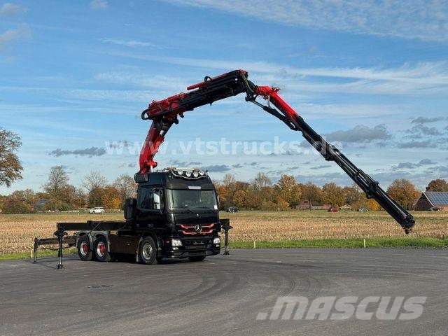 Mercedes-Benz Actros MP3 2650 6x4 Fassi F600 Camiones grúa