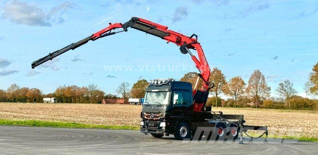 Mercedes-Benz Actros MP3 2650 6x4 Fassi F600 Camiones grúa