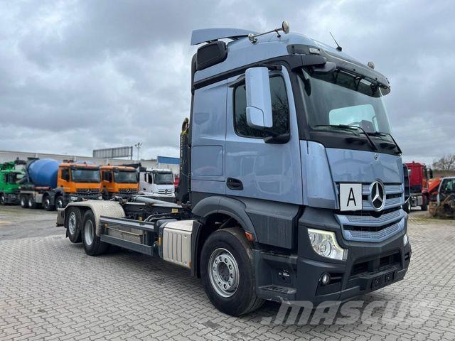 Mercedes-Benz Actros neu 2548 L 6x2 Abrollkipper Meiller RS21. 훅 리프트 트럭