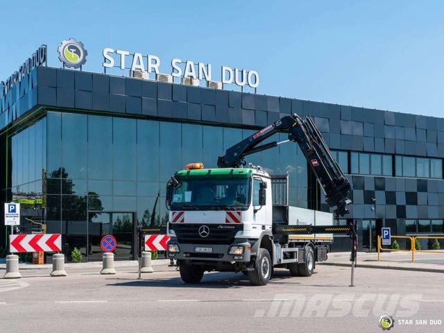 Mercedes-Benz Actrosr2044A 4x4 Hiab 211 EP-5 Crane Camiones grúa