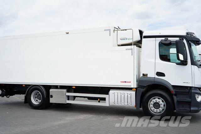 Mercedes-Benz ANTOS / 1830 / EURO 6 / CHŁODNIA + WINDA / 18 PA Isotermos y frigoríficos