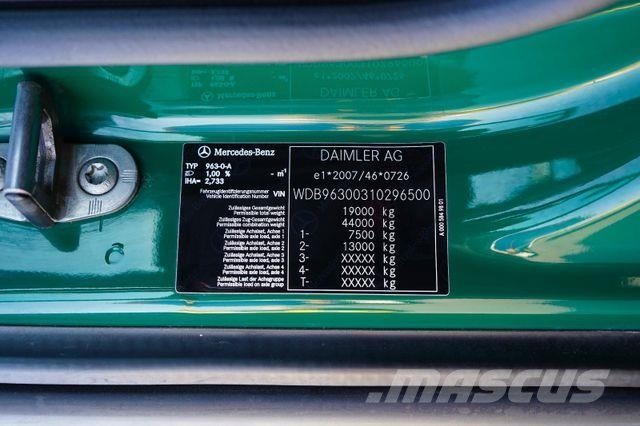 Mercedes-Benz ANTOS / 1833 / ACC / E 6 / FIRANKA + WINDA / 21 Ciężarówki firanki