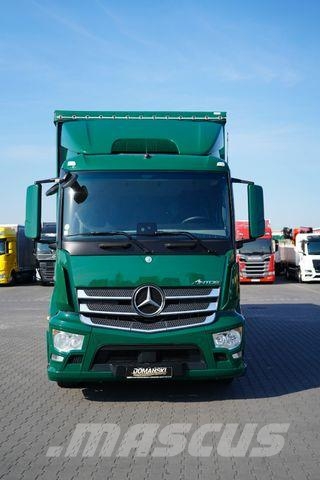 Mercedes-Benz ANTOS / 1833 / ACC / E 6 / FIRANKA + WINDA / 21 Ciężarówki firanki