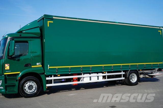 Mercedes-Benz ANTOS / 1833 / ACC / E 6 / FIRANKA + WINDA / 21 Ciężarówki firanki