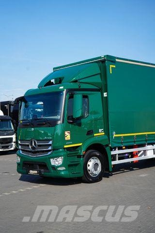 Mercedes-Benz ANTOS / 1833 / ACC / E 6 / FIRANKA + WINDA / 21 Ciężarówki firanki