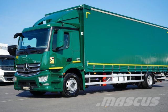 Mercedes-Benz ANTOS / 1833 / ACC / E 6 / FIRANKA + WINDA / 21 Ciężarówki firanki