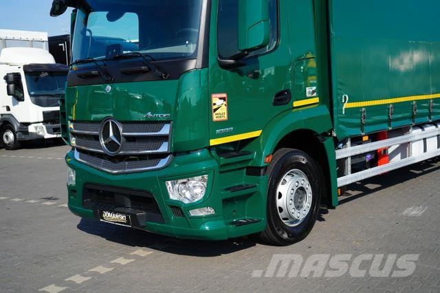 Mercedes-Benz ANTOS / 1833 / ACC / E 6 / FIRANKA + WINDA / 21 Ciężarówki firanki