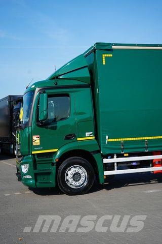 Mercedes-Benz ANTOS / 1833 / ACC / E 6 / FIRANKA + WINDA / 21 Ciężarówki firanki