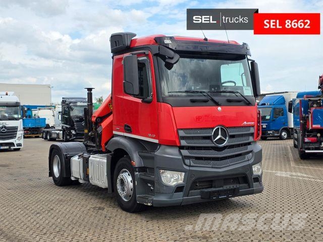 Mercedes-Benz Antos 1843 ! Ret / KRAN Palfinger | Fernbedien. Camiones tractor