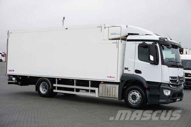 Mercedes-Benz ANTOS / 1830 / EURO 6 / CHŁODNIA + WINDA / 18 PA Рефрижератори