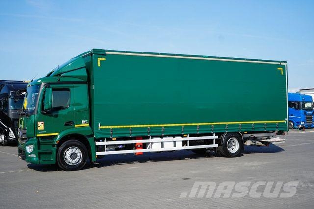 Mercedes-Benz ANTOS / 1833 / ACC / E 6 / FIRANKA + WINDA / 21 Ciężarówki firanki