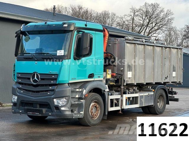 Mercedes-Benz Antos 1833 L 4x2 Palfinger/Funk/Kipper/Kadaver Loader cranes