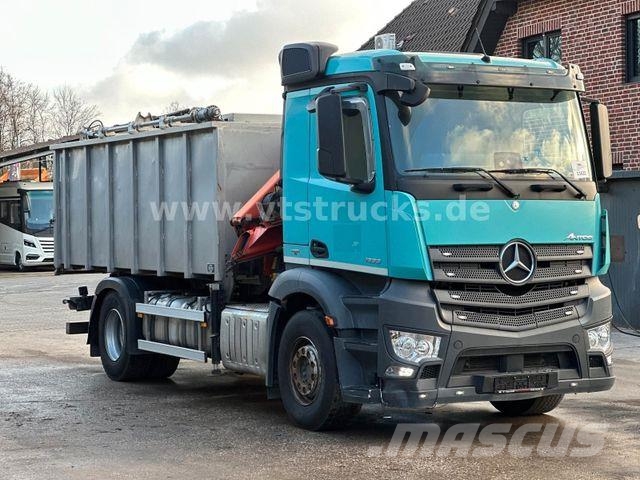 Mercedes-Benz Antos 1833 L 4x2 Palfinger/Funk/Kipper/Kadaver Loader cranes