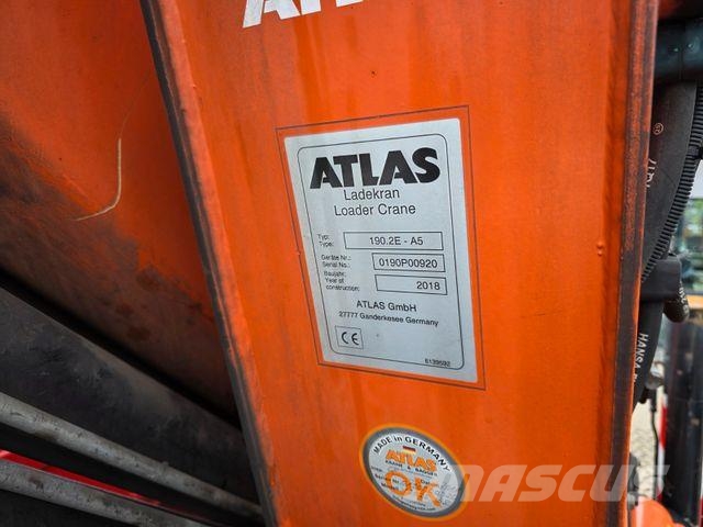 Mercedes-Benz Antos 1843 / KRAN / Atlas 190.2E - A5 牵引车