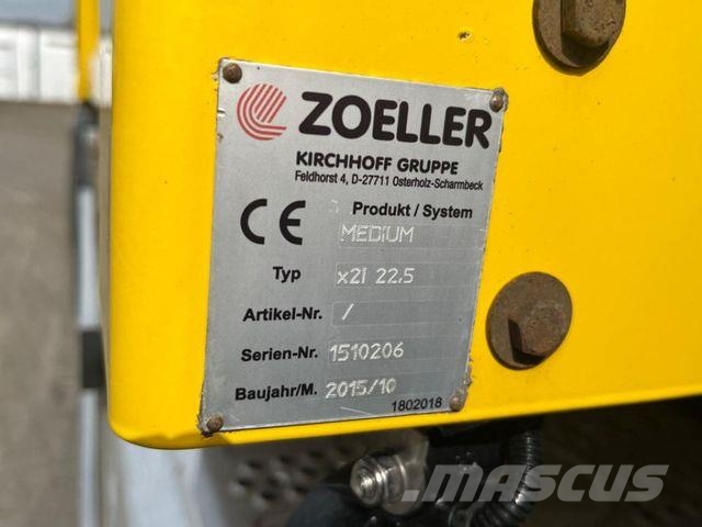 Mercedes-Benz Antos 2533 L/6x2/ENA Müllwagen Zoeller + Schüttu Šiukšliavežės