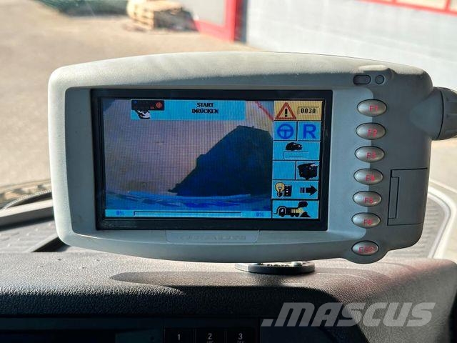 Mercedes-Benz Antos 2533 6x2 FAUN Frontpress 533 Überkopflader Šiukšliavežės