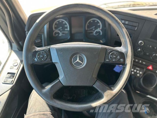 Mercedes-Benz Antos 2533 6x2 FAUN Frontpress 533 Überkopflader Šiukšliavežės