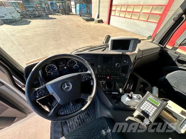 Mercedes-Benz Antos 2533 6x2 FAUN Frontpress 533 Überkopflader Šiukšliavežės