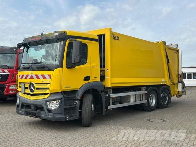 Mercedes-Benz Antos 2533 L/6x2/ENA Müllwagen Zoeller + Schüttu Šiukšliavežės