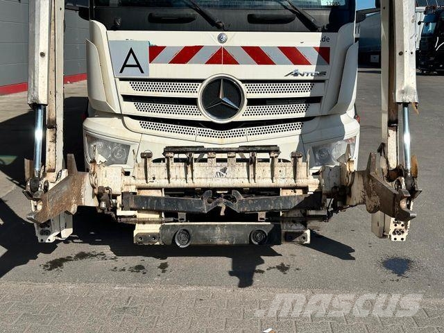 Mercedes-Benz Antos 2533 6x2 FAUN Frontpress 533 Überkopflader Šiukšliavežės