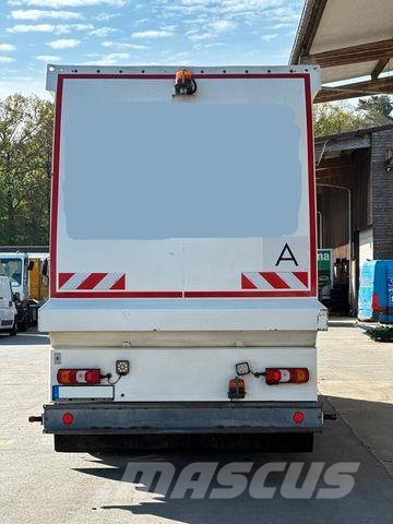 Mercedes-Benz Antos 2533 6x2 FAUN Frontpress 533 Überkopflader Šiukšliavežės