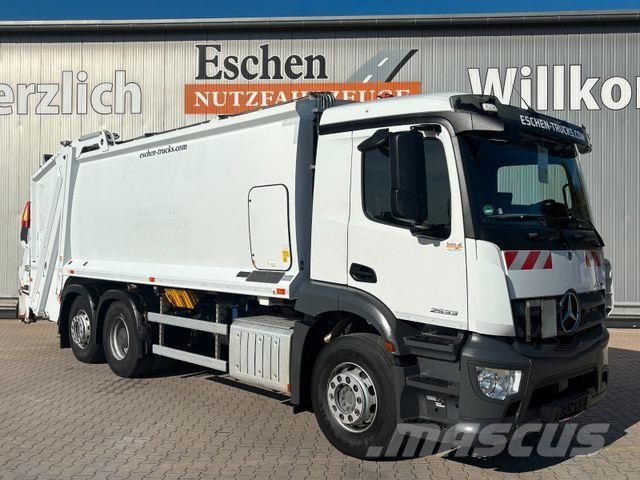 Mercedes-Benz Antos 2533 L*HS Olympus23W*Terberg Schüttung*TOP Kamioni za otpad