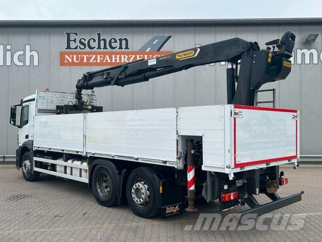 Mercedes-Benz Antos 2536 L*Palfinger PK23001*Lenkachse*TOP Flatbed / Dropside trucks