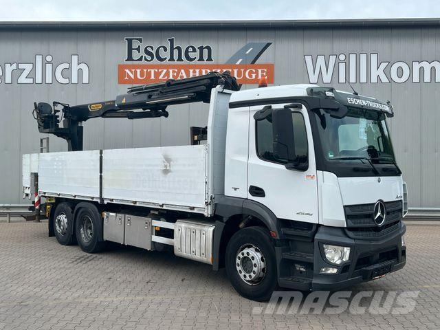 Mercedes-Benz Antos 2536 L*Palfinger PK23001*Lenkachse*TOP Flatbed / Dropside trucks