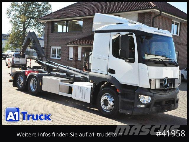 Mercedes-Benz Antos 2543 Meiller Schub-Knick Lenkachse Funk Kotalni prekucni tovornjaki
