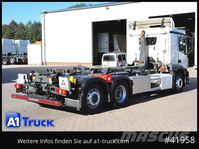 Mercedes-Benz Antos 2543 Meiller Schub-Knick Lenkachse Funk Kotalni prekucni tovornjaki