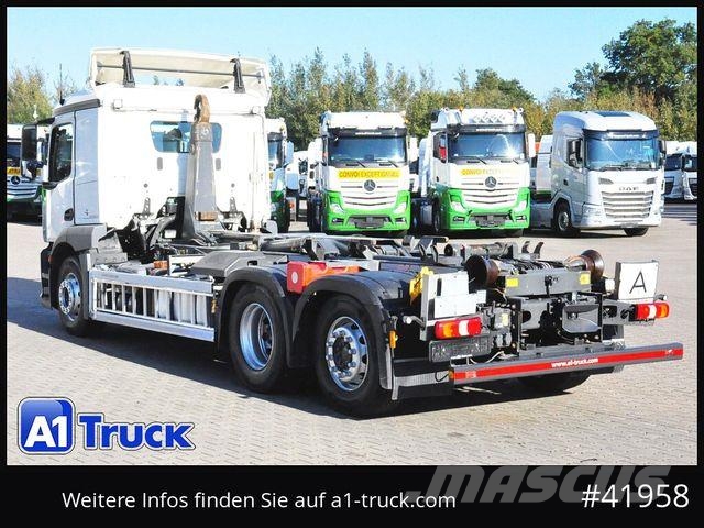 Mercedes-Benz Antos 2543 Meiller Schub-Knick Lenkachse Funk Kotalni prekucni tovornjaki