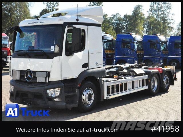 Mercedes-Benz Antos 2543 Meiller Schub-Knick Lenkachse Funk Kotalni prekucni tovornjaki