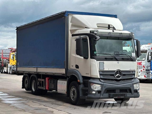Mercedes-Benz Antos 2532 6x2 BL Plane/Staplerhalter/ACC/LDW Pritsche & Plane