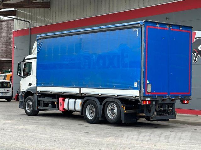 Mercedes-Benz Antos 2532 6x2 BL Plane/Staplerhalter/ACC/LDW Pritsche & Plane