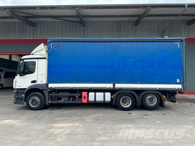 Mercedes-Benz Antos 2532 6x2 BL Plane/Staplerhalter/ACC/LDW Pritsche & Plane