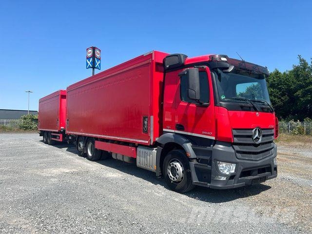Mercedes-Benz Antos 2540 L 6x2 Pritsche LBW Coca Cola LBW 2to Camiones de caja de lona