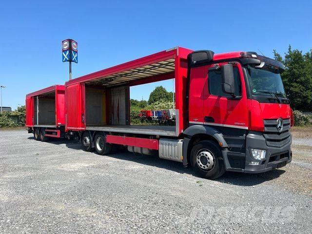 Mercedes-Benz Antos 2540 L 6x2 Pritsche LBW Coca Cola LBW 2to Camiones de caja de lona