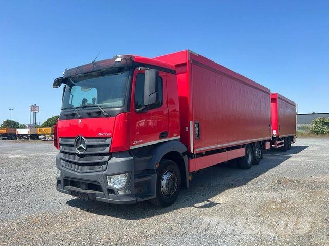 Mercedes-Benz Antos 2540 L 6x2 Pritsche LBW Coca Cola LBW 2to Camiones de caja de lona